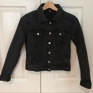 Jean jacket dark grey